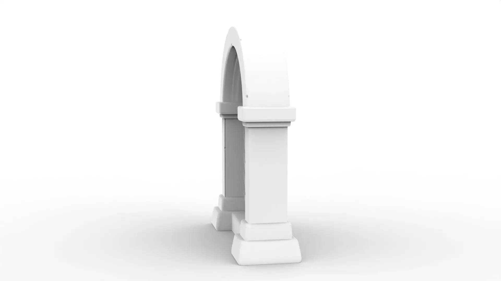 Stylized Portal 3D Printable 3D print model_3