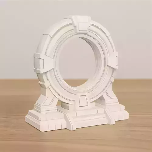 Sci-fi Portal 3D Printable