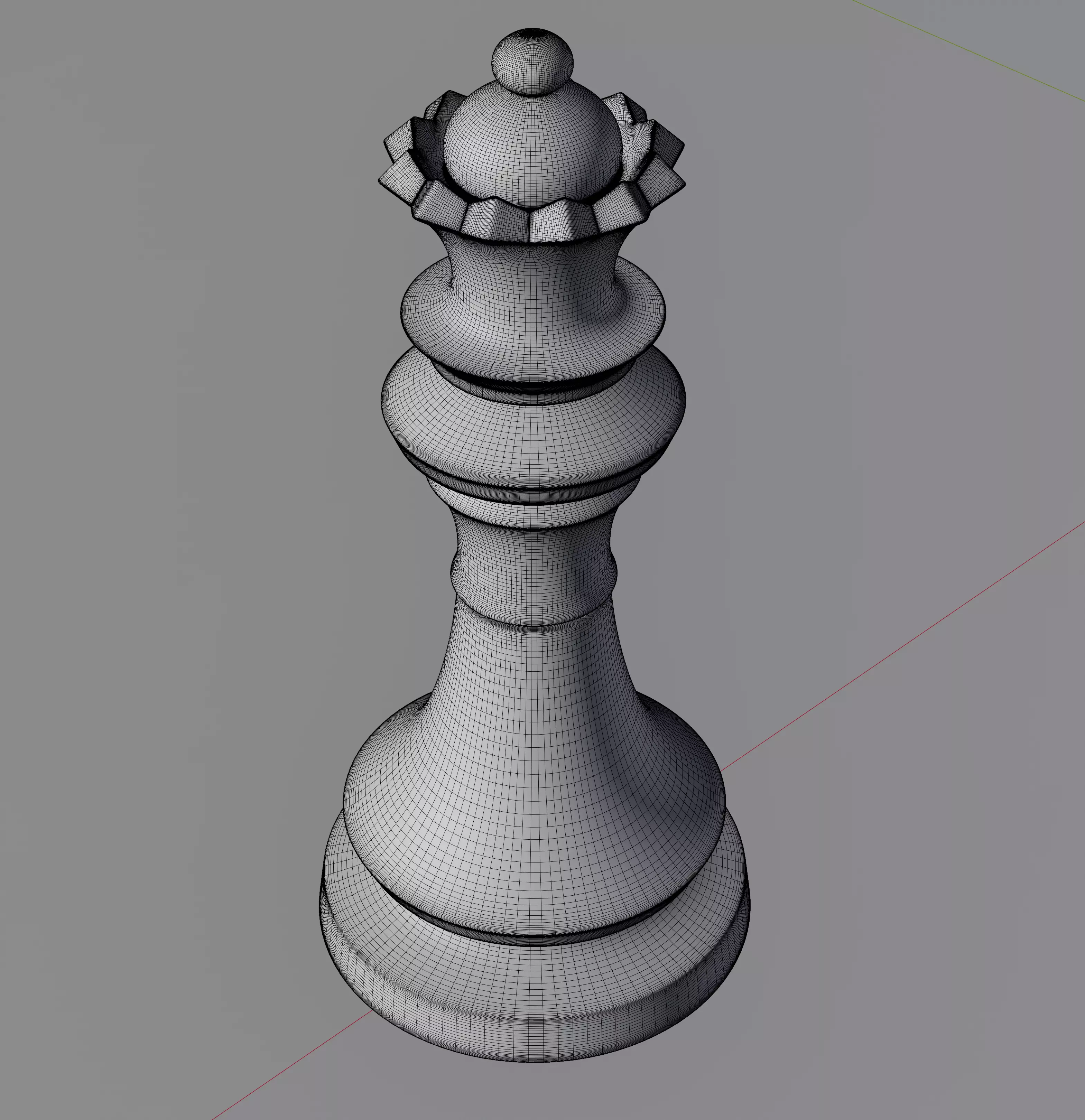 Imperial Chess Pieces Set 3D print model_31