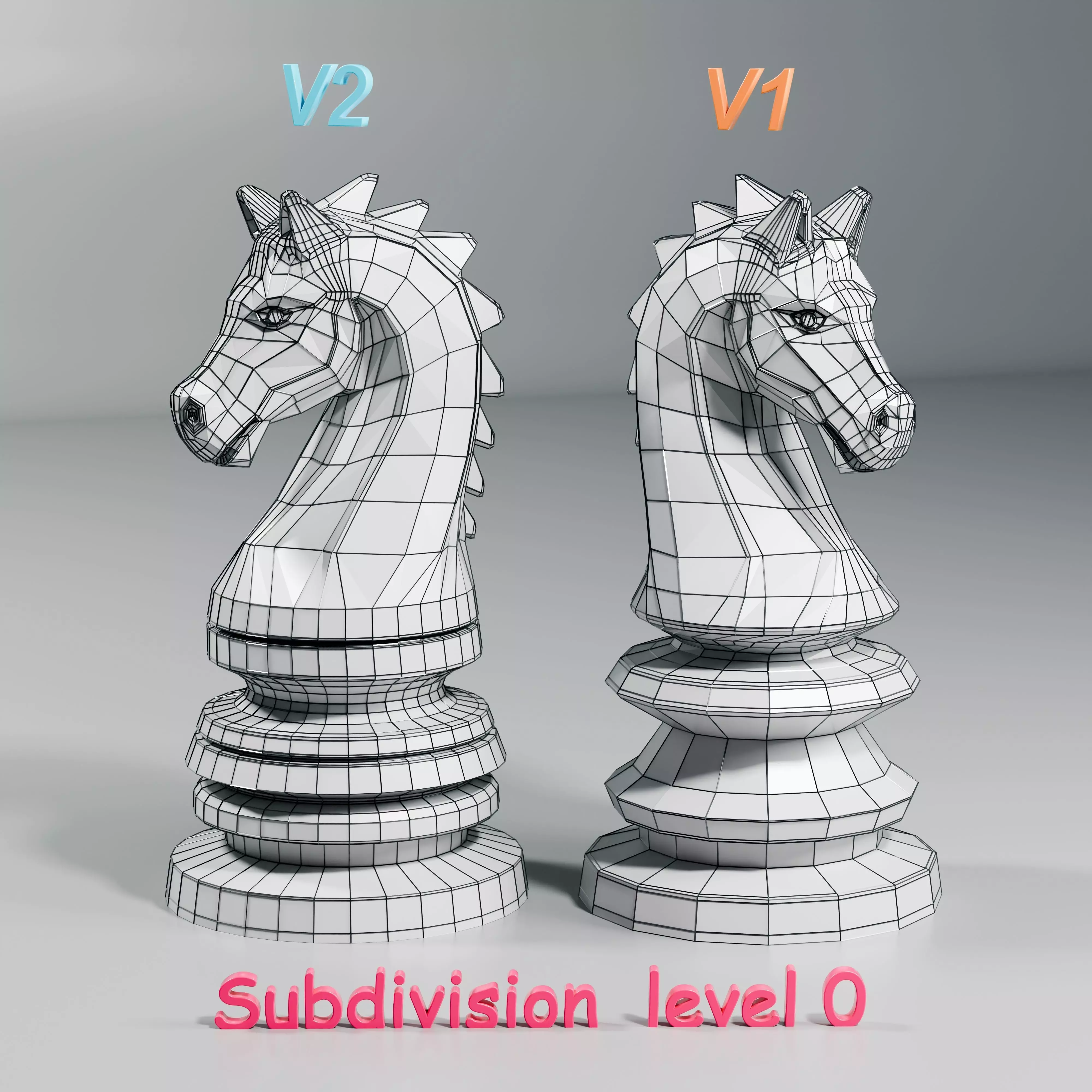 Imperial Chess Pieces Set 3D print model_27