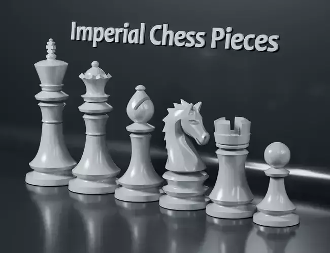 Imperial Chess Pieces Set