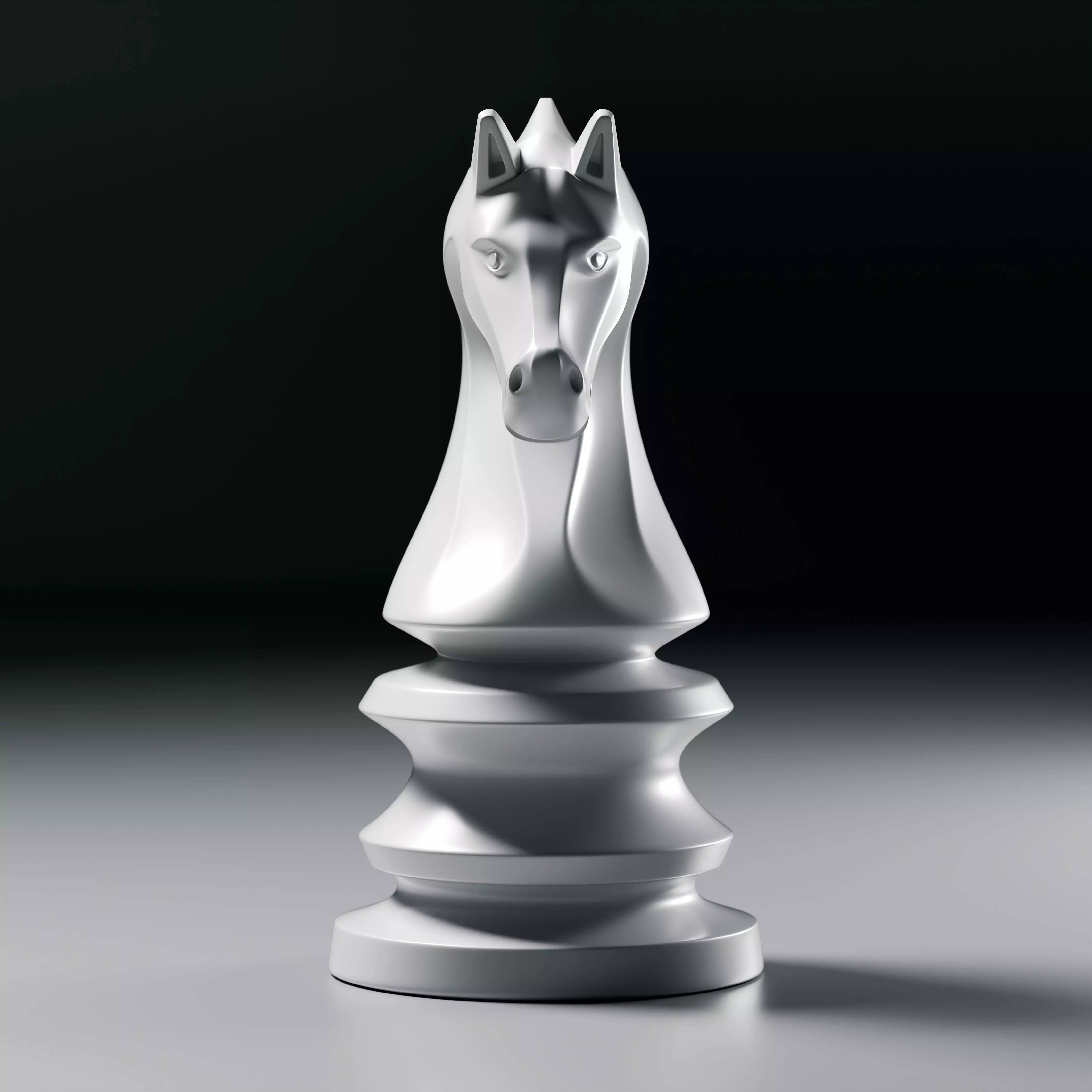 Imperial Chess Pieces Set 3D print model_25