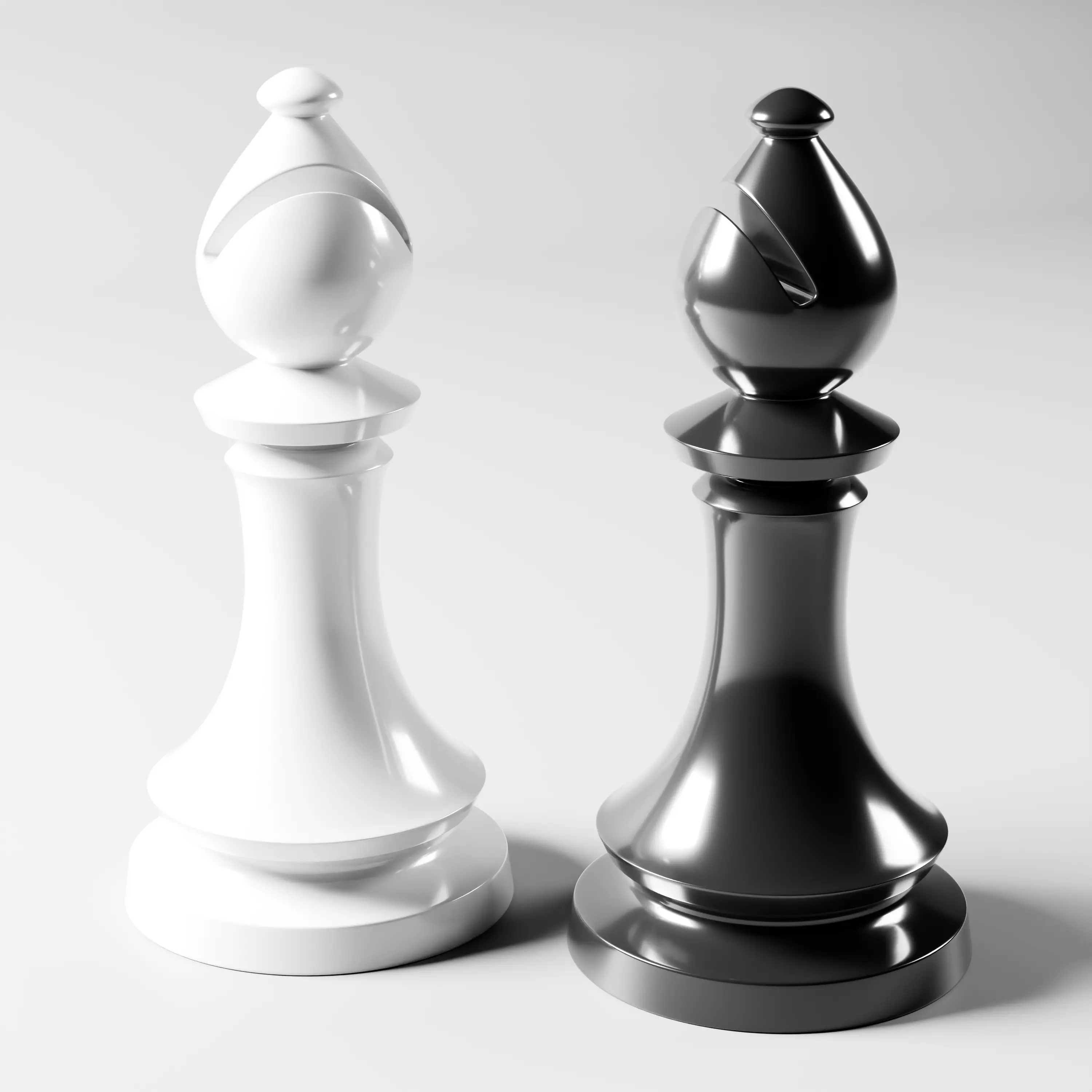 Imperial Chess Pieces Set 3D print model_4