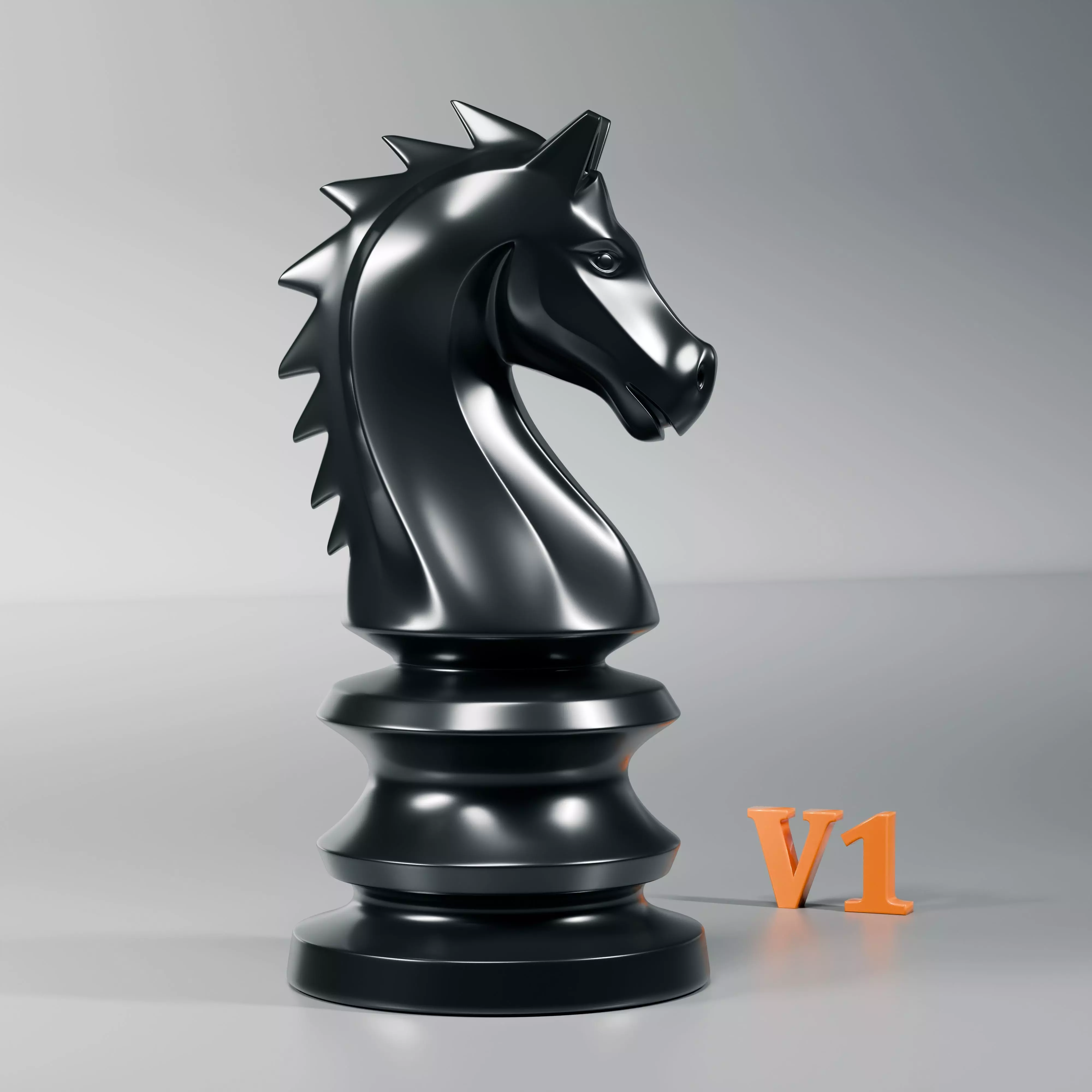 Imperial Chess Pieces Set 3D print model_14