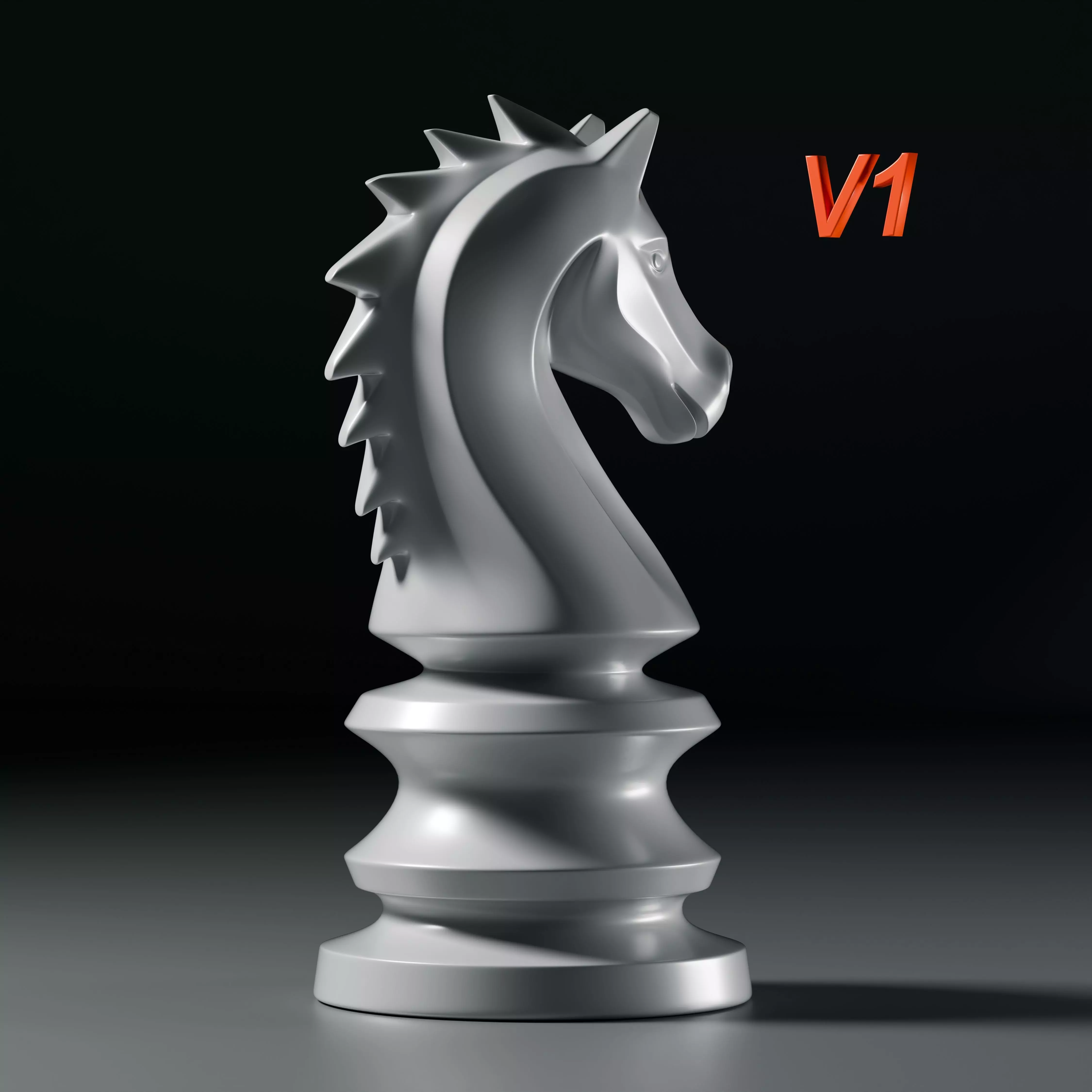 Imperial Chess Pieces Set 3D print model_20