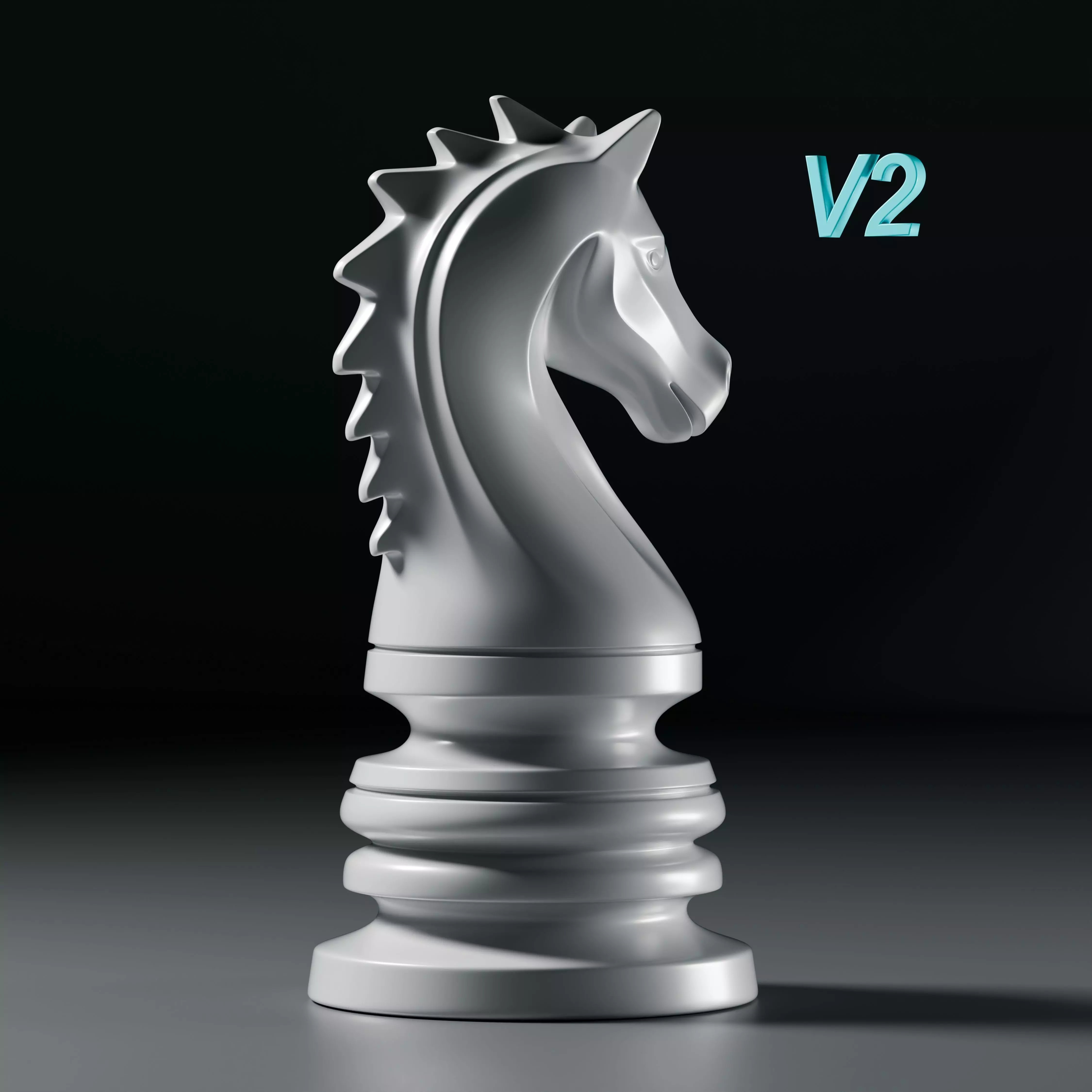 Imperial Chess Pieces Set 3D print model_21