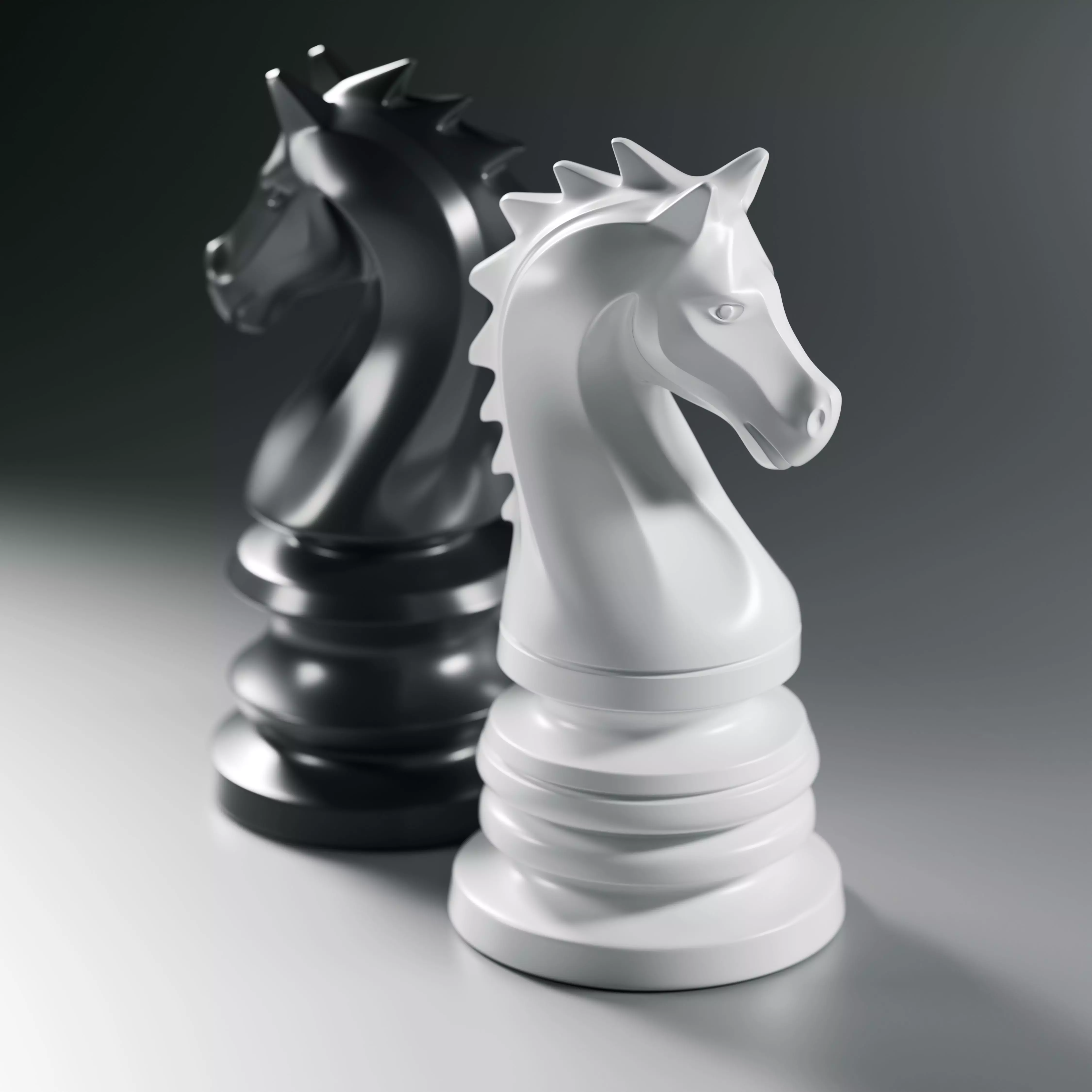 Imperial Chess Pieces Set 3D print model_26