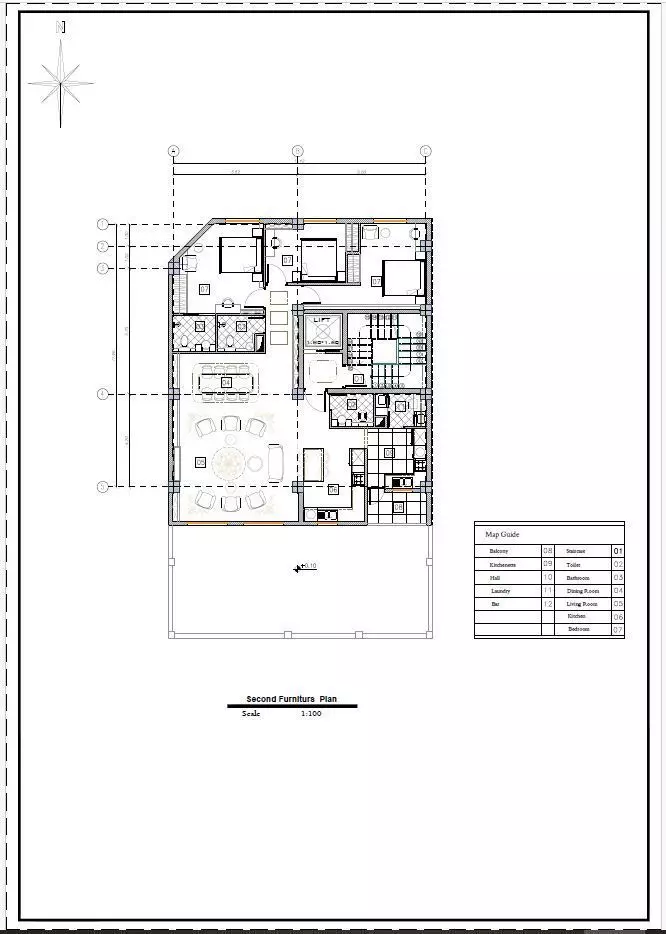 3D Model of Residential Building Floor Plans 3D model_7