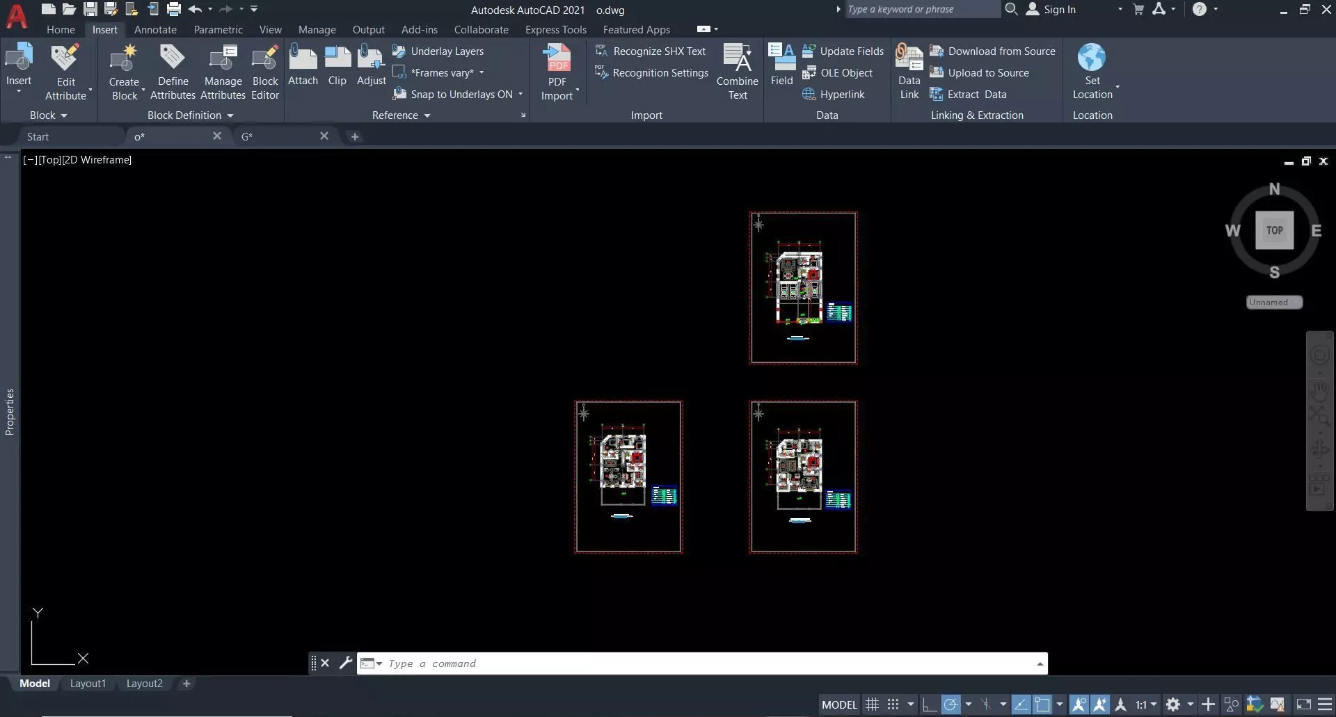 3D Model of Residential Building Floor Plans 3D model_9