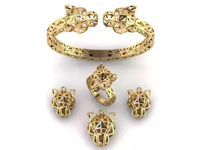 Leopard or Panther head set