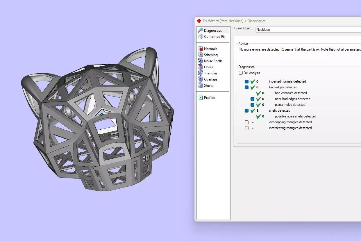Leopard or Panther head set 3D print model_9