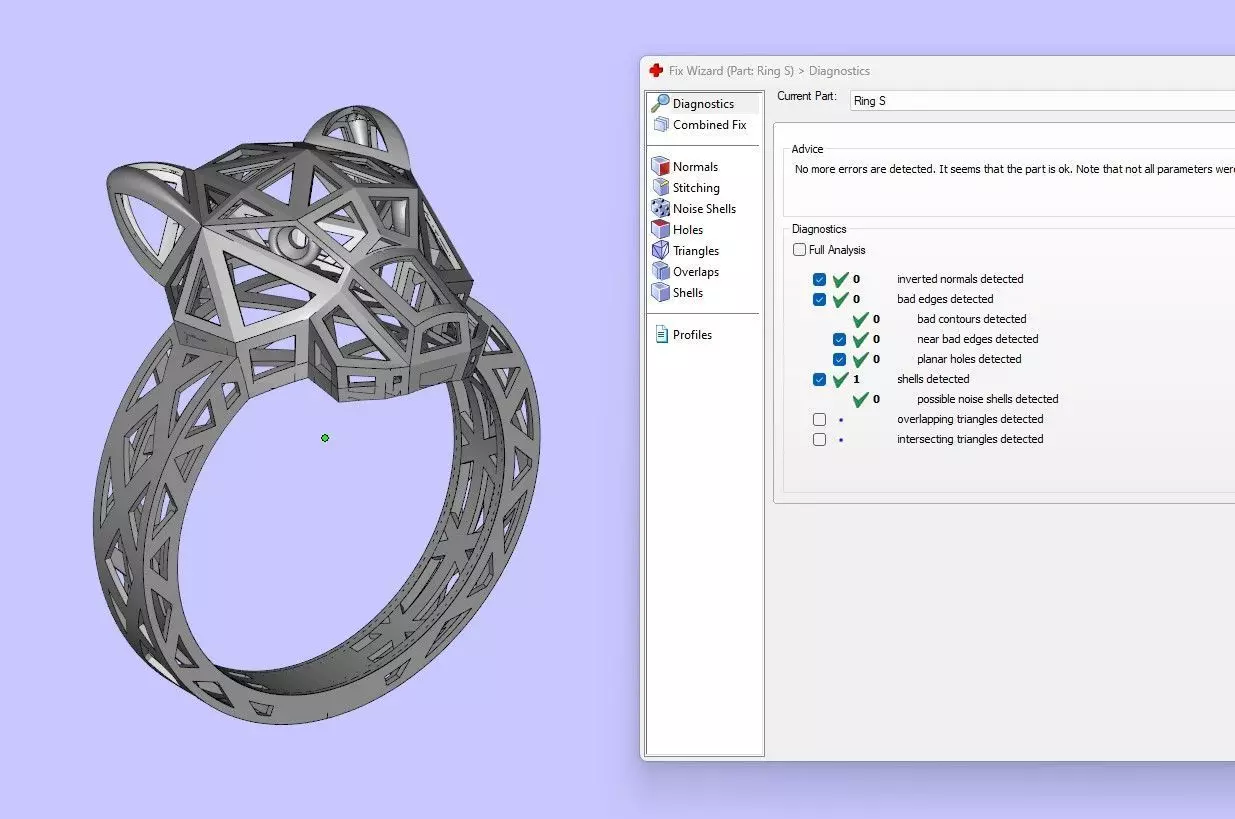 Leopard or Panther head set 3D print model_18