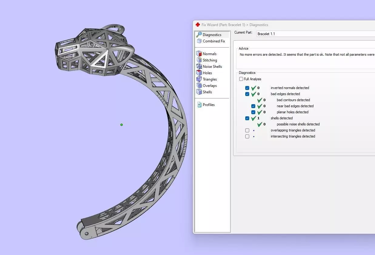 Leopard or Panther head set 3D print model_12