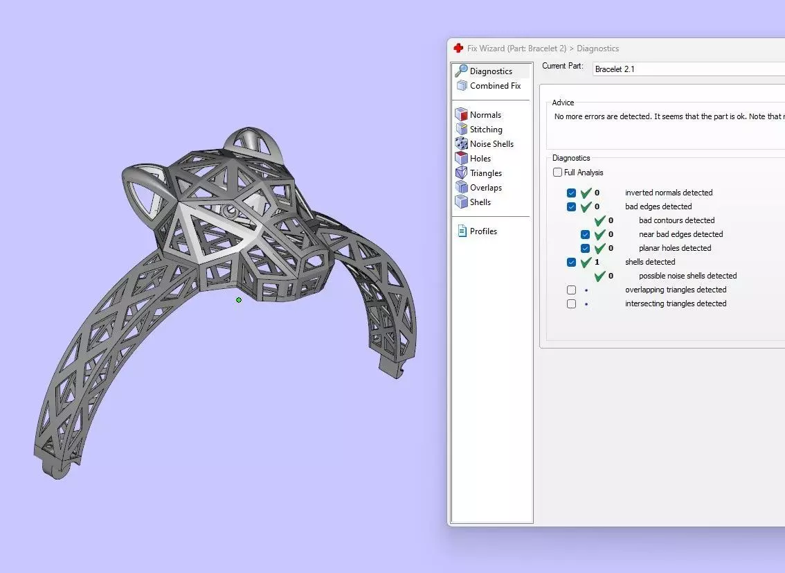 Leopard or Panther head set 3D print model_14