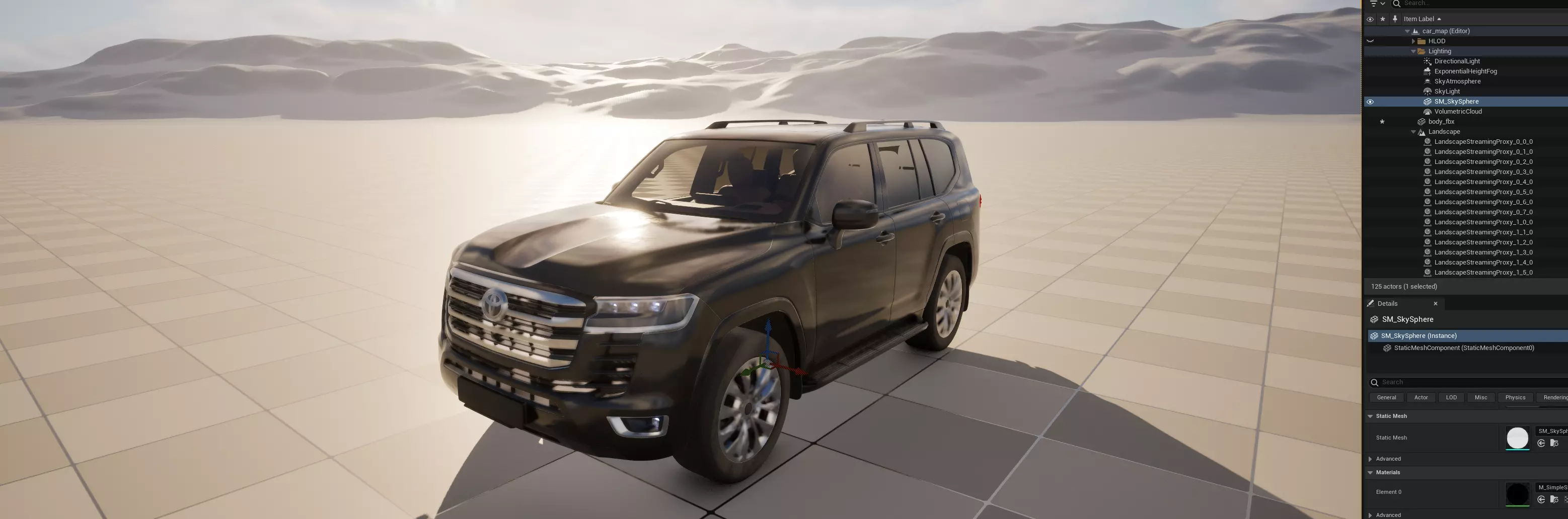 Toyota Land Crusier  -Rigged- Render Ready-unreal-vray-redshift 3D model_19