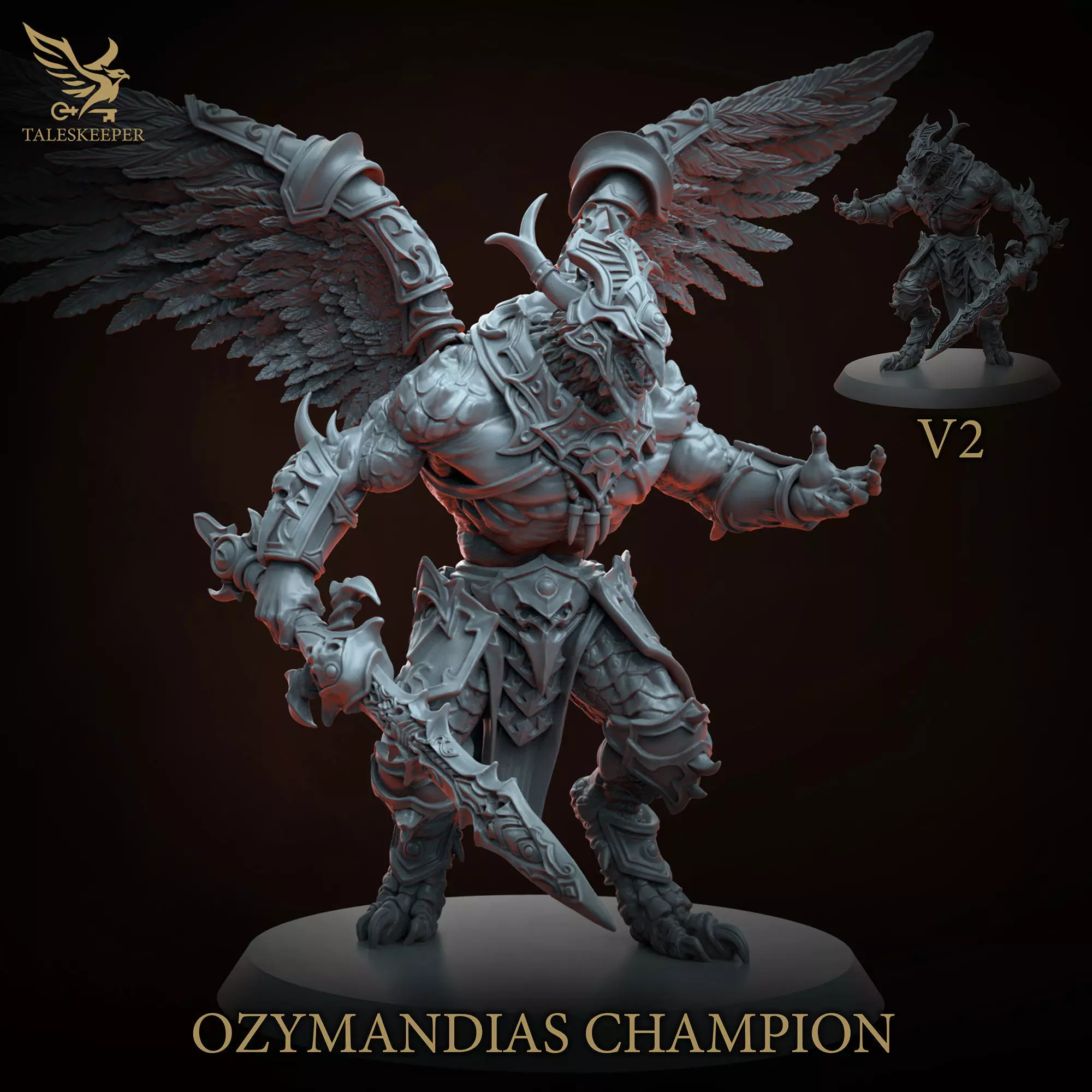 OZYMANDIAS CHAMPION 3D print model
