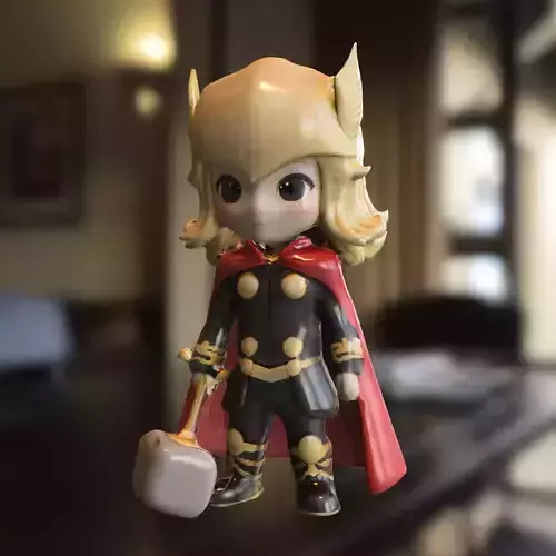 Chibi Thunder figurine