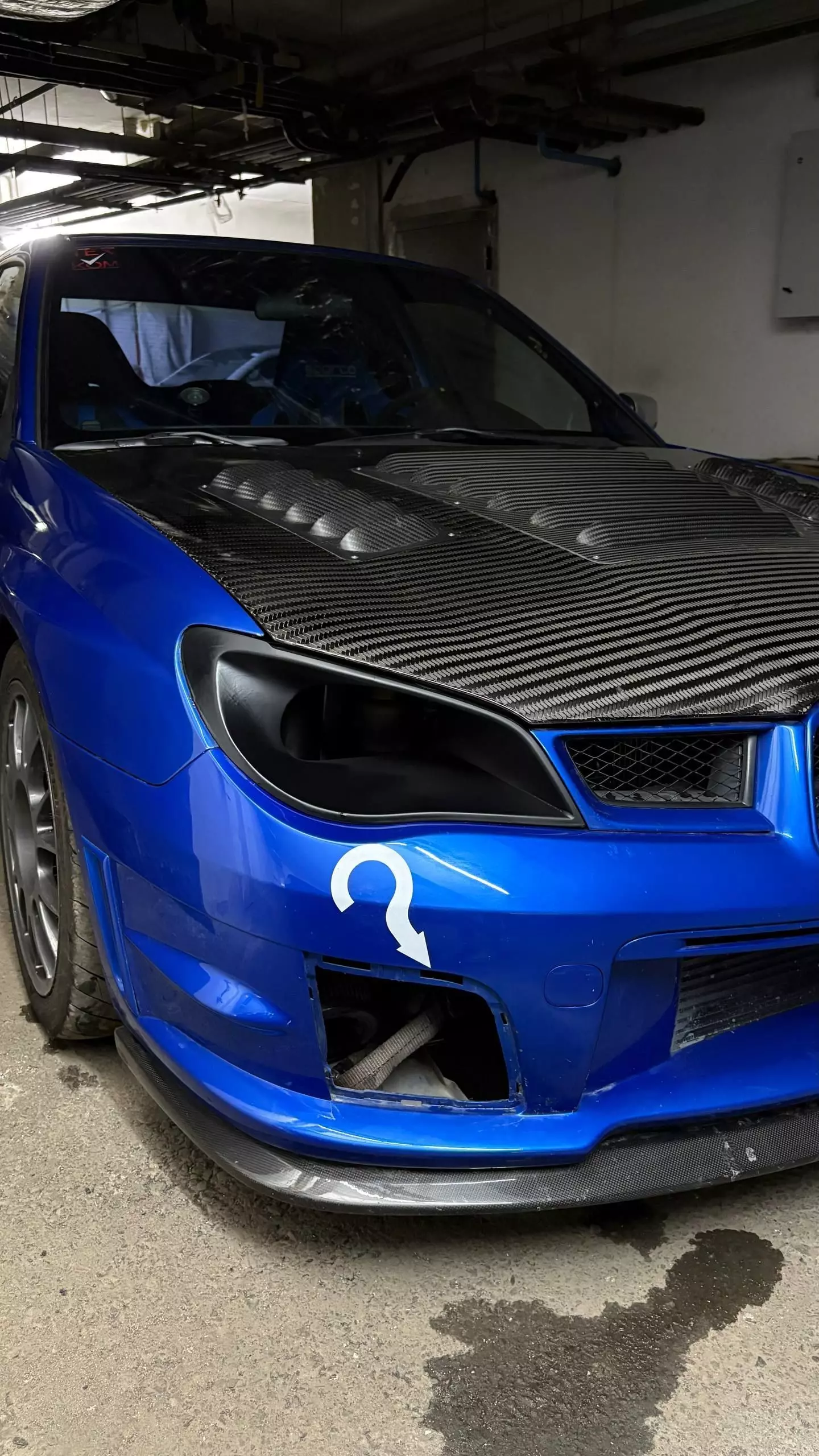 Intake Subaru GDB 3D print model_1