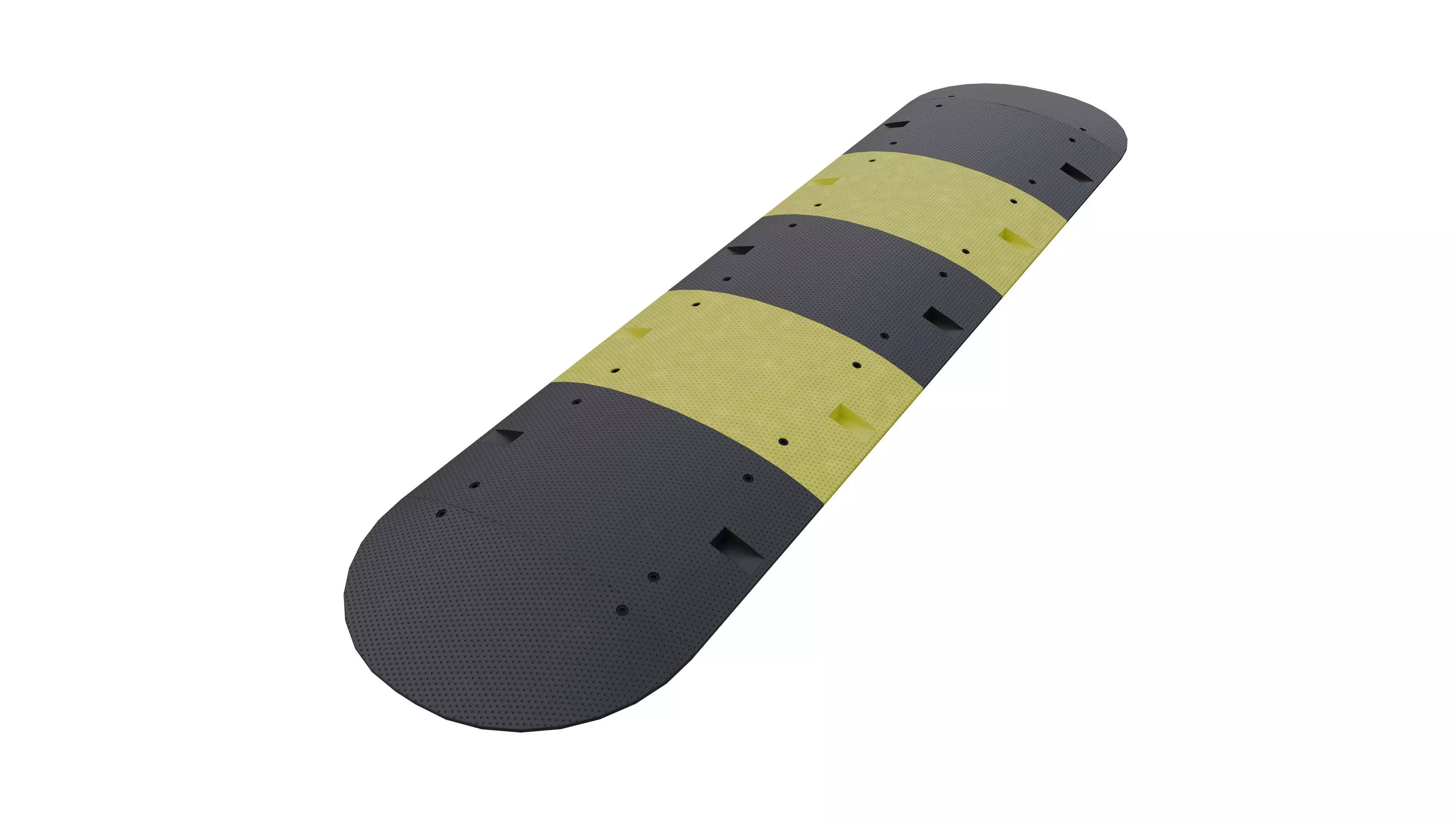 Speed Bump Low-poly 3D model