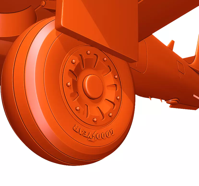 Embraer 314 A-29 Super Tucano 3D print model_5