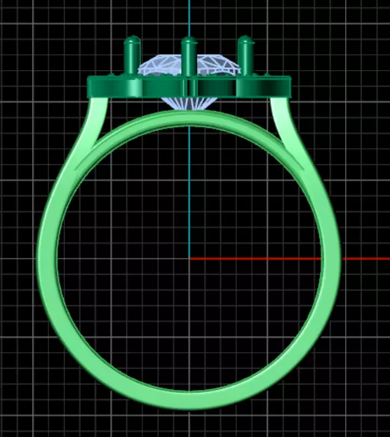 Ring kt126 3D print model_7