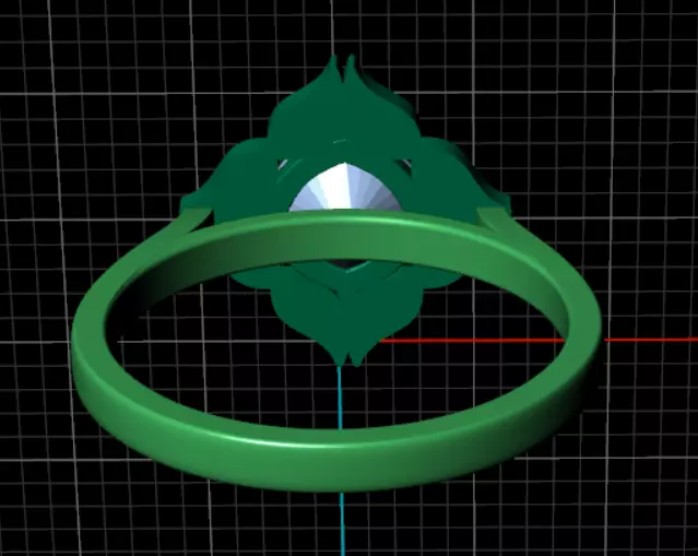 Ring kt126 3D print model_14