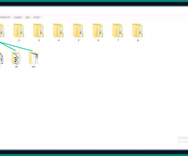 8 female apron 3D model_13
