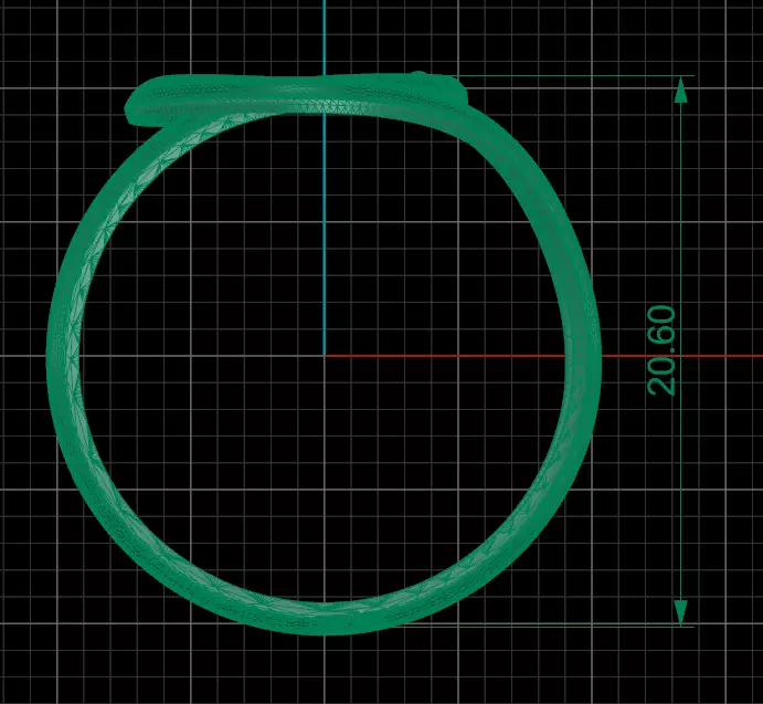 jewelry ring 324 3D print model_3