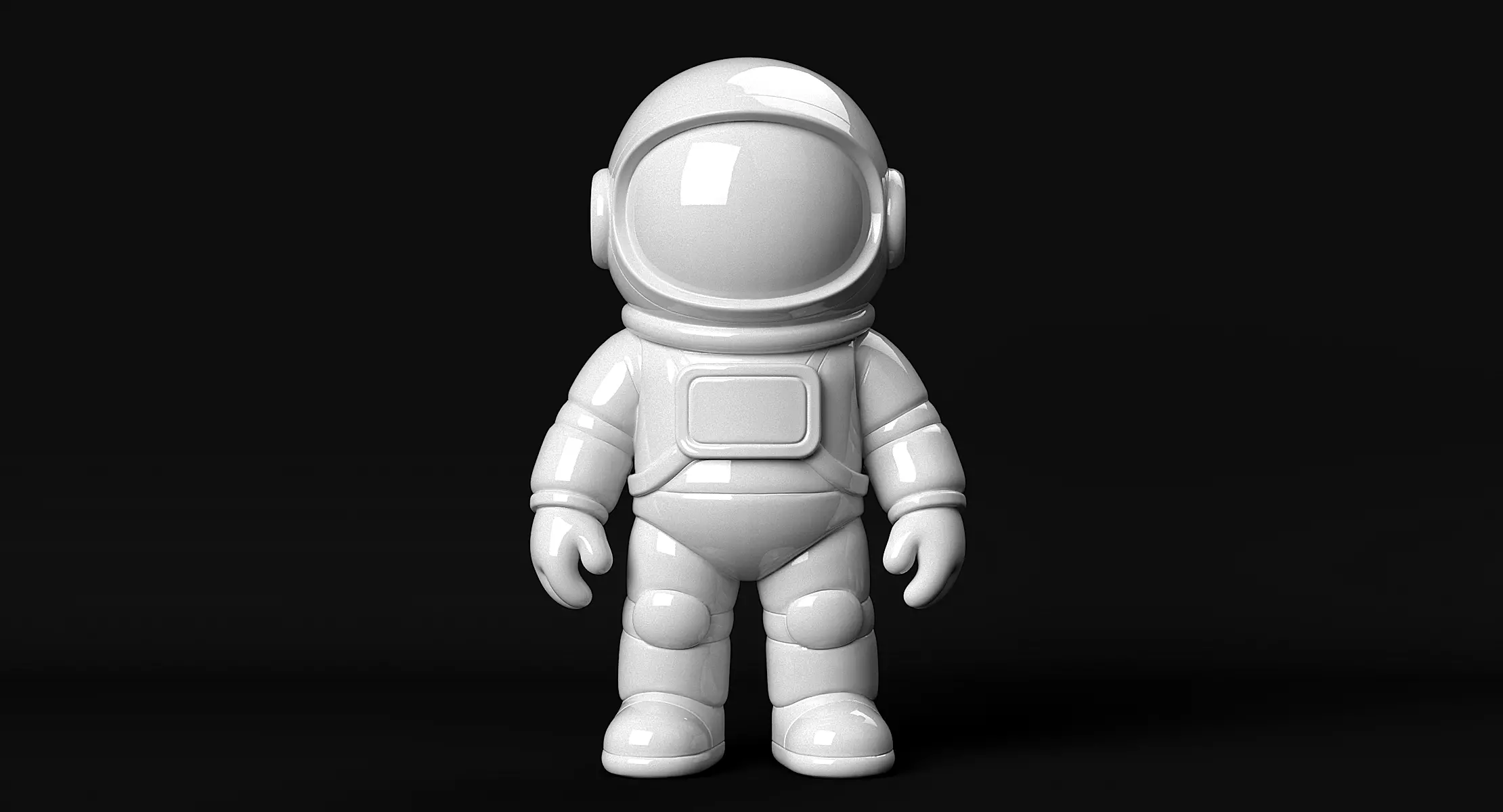 Astronaut 3D print model_1