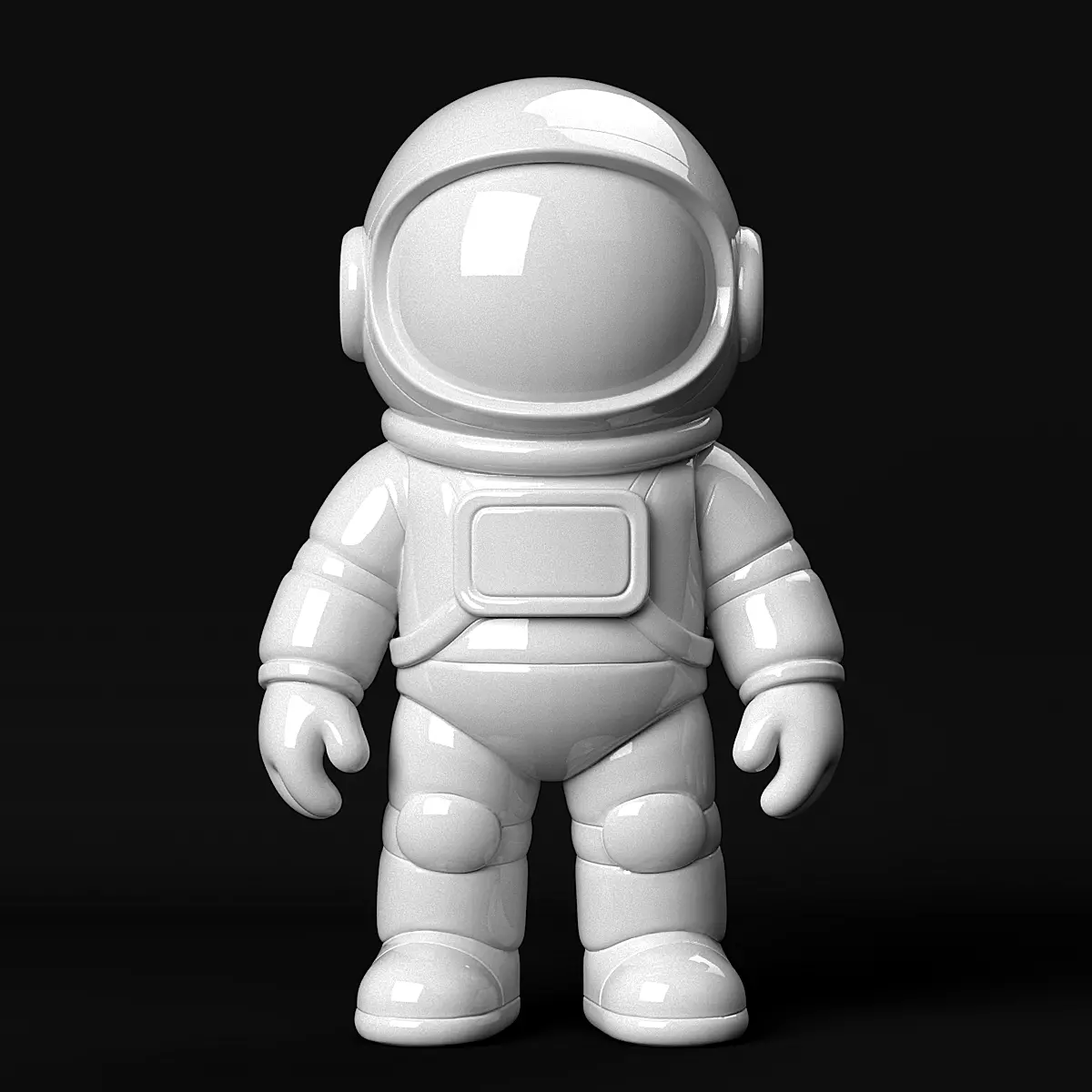 Astronaut 3D print model_0