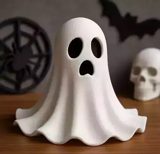 Halloween Surprised Ghost
