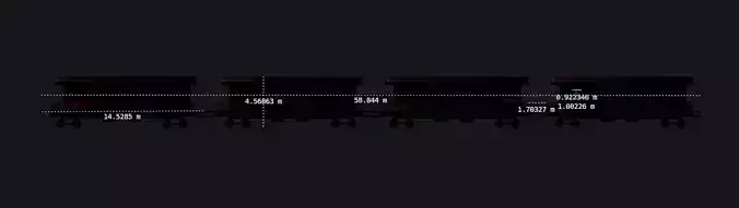 Pack 2  4 wagons passagers  anims