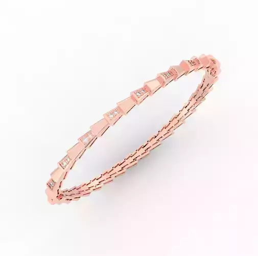 Bvlgari clamp handcuff bracelet