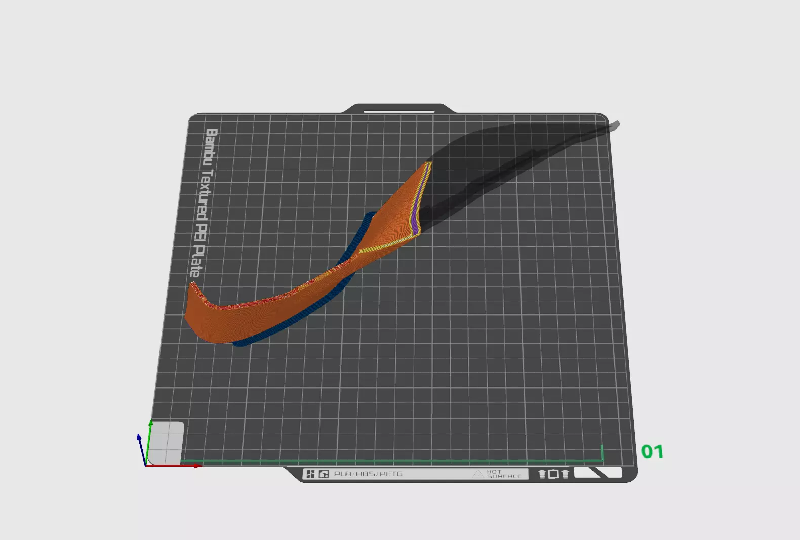 Honda Accord A-Pillar 98-02 3D print model_6