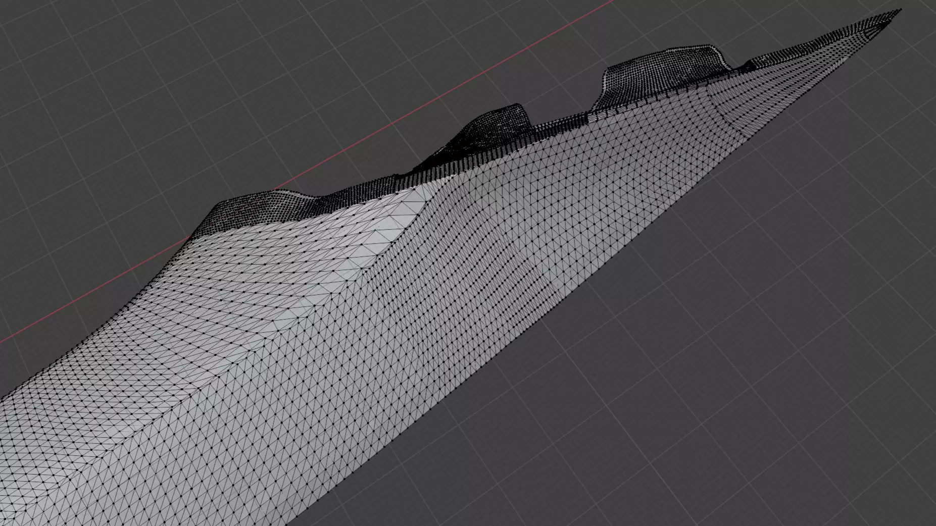 Honda Accord A-Pillar 98-02 3D print model_2