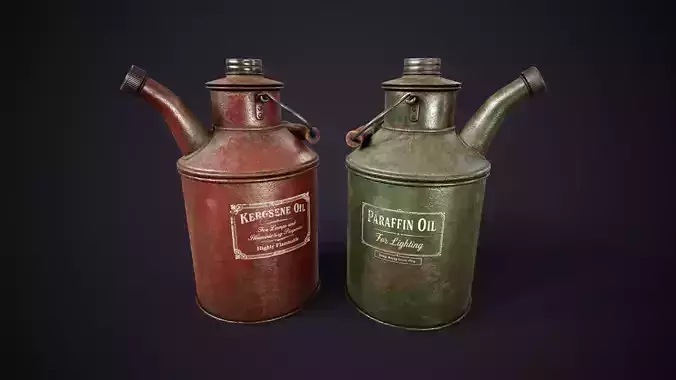 Vintage kerosene can