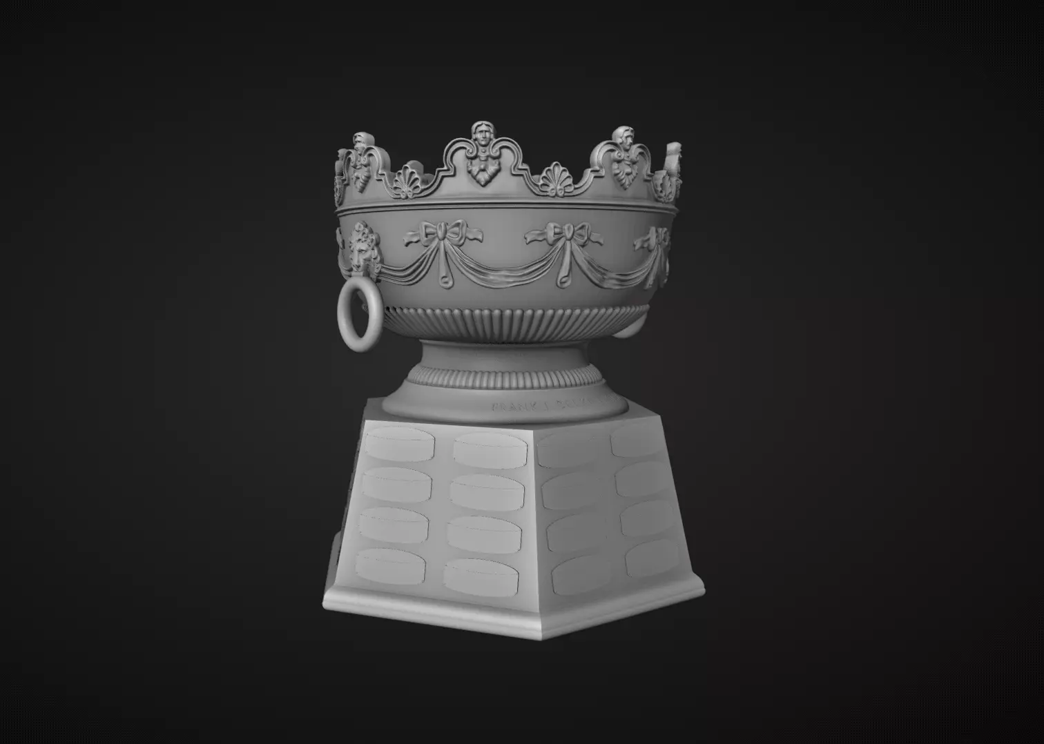 Frank J Selke Trophy 3D print model
