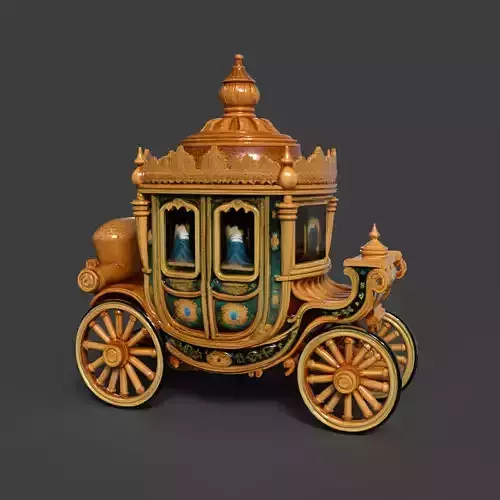 Chinese ancient  carriage  