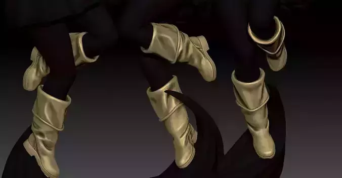 Boots V54 3D print model