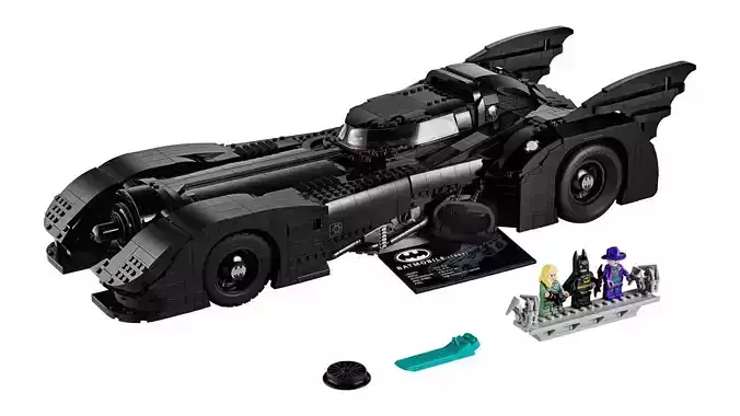 Wikibricks3D - 76139 1989 Batmobile