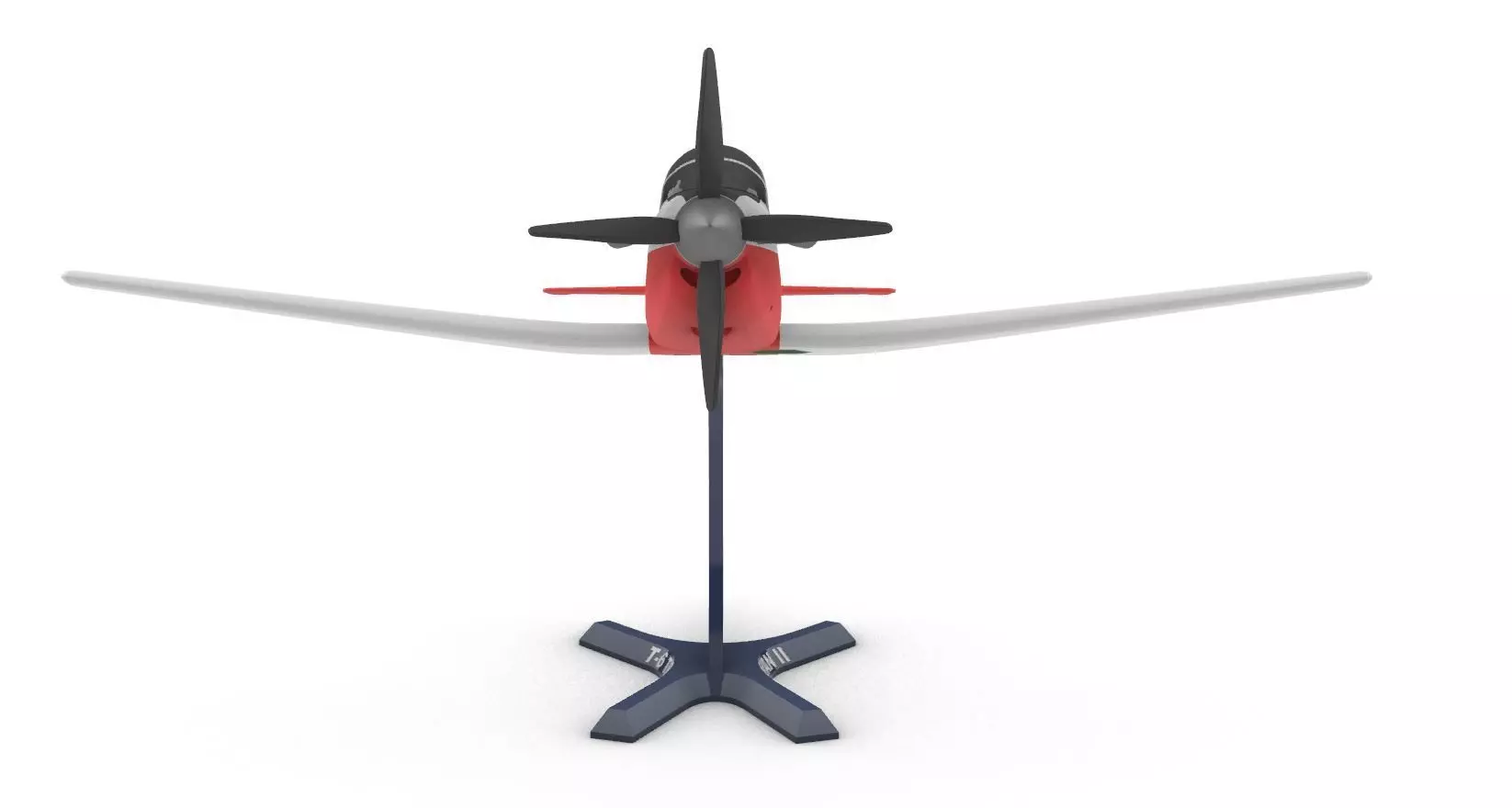 T-6 Texan II 3D print model_5