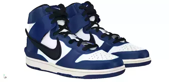 AMBUSH x Nike Dunk High blue