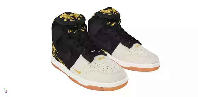 Nike Dunk High god wealth