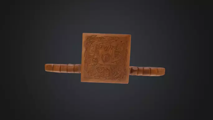 Totem Guardian Low-poly 3D model_17