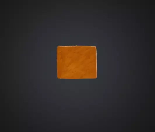 wooden totem pole statue Low-poly 3D model_14