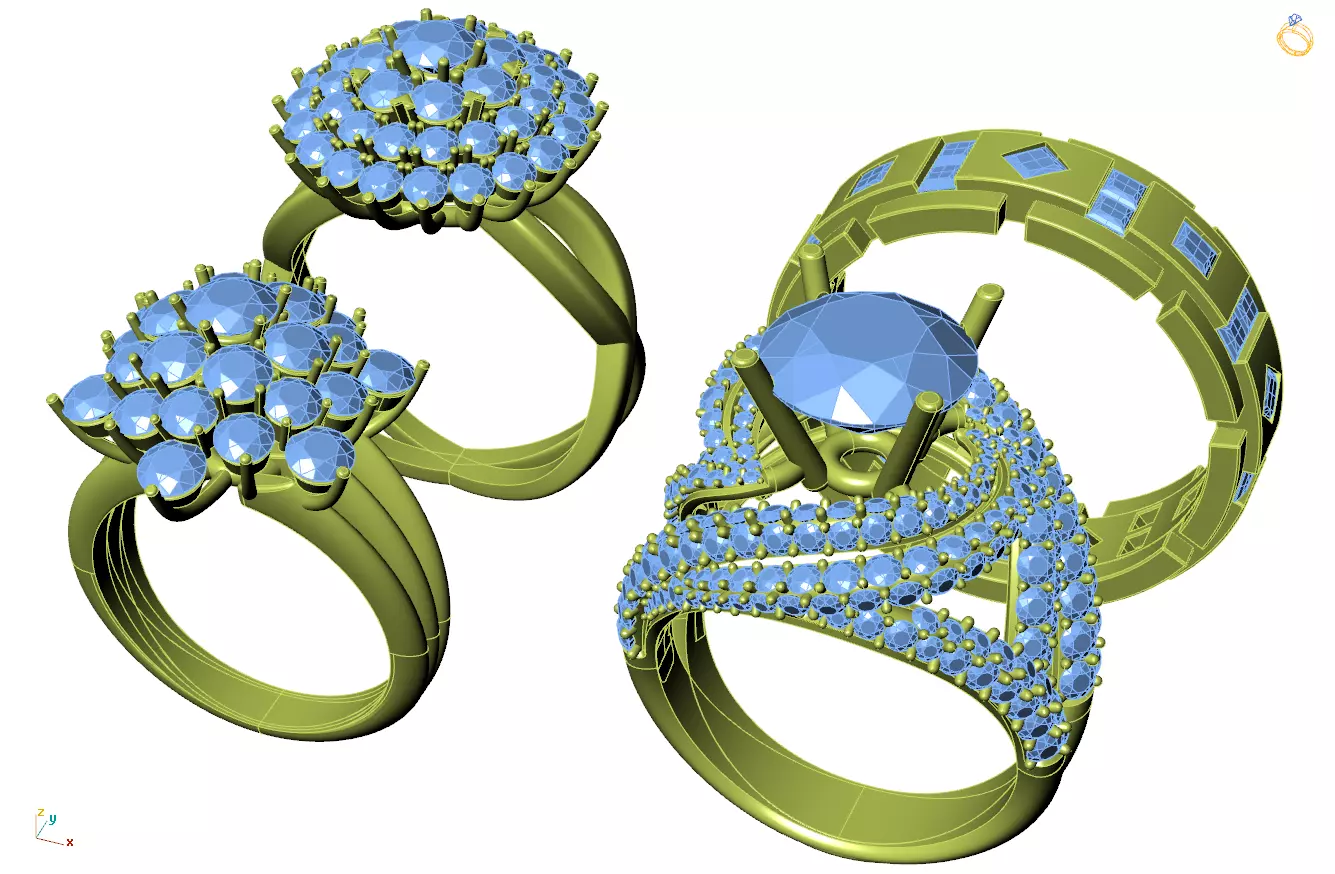 4 Collection Ring 2 3D print model