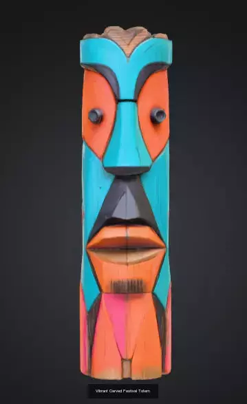 Totem Wood Sculpture Collection _4