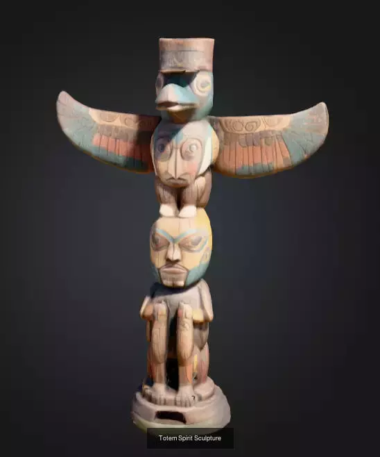 Totem Wood Sculpture Collection _10