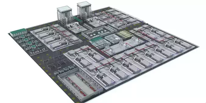 Energy Storage Electrical Power Substation
