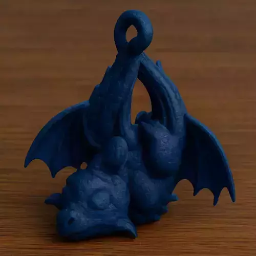 Sleeping Dragon Figurine